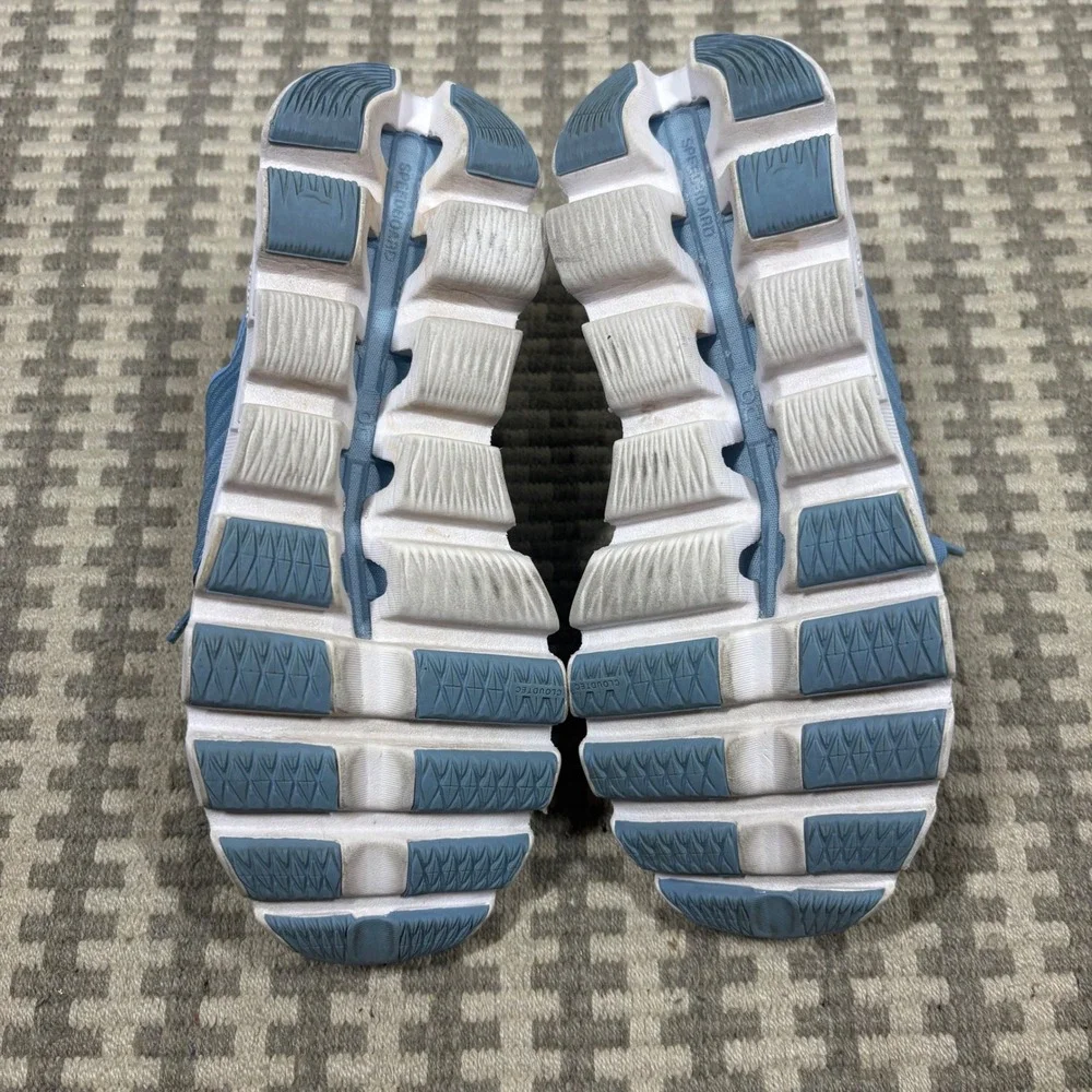 On Cloudswift Womens Running Shoes Blue White 41.99578 Size 5